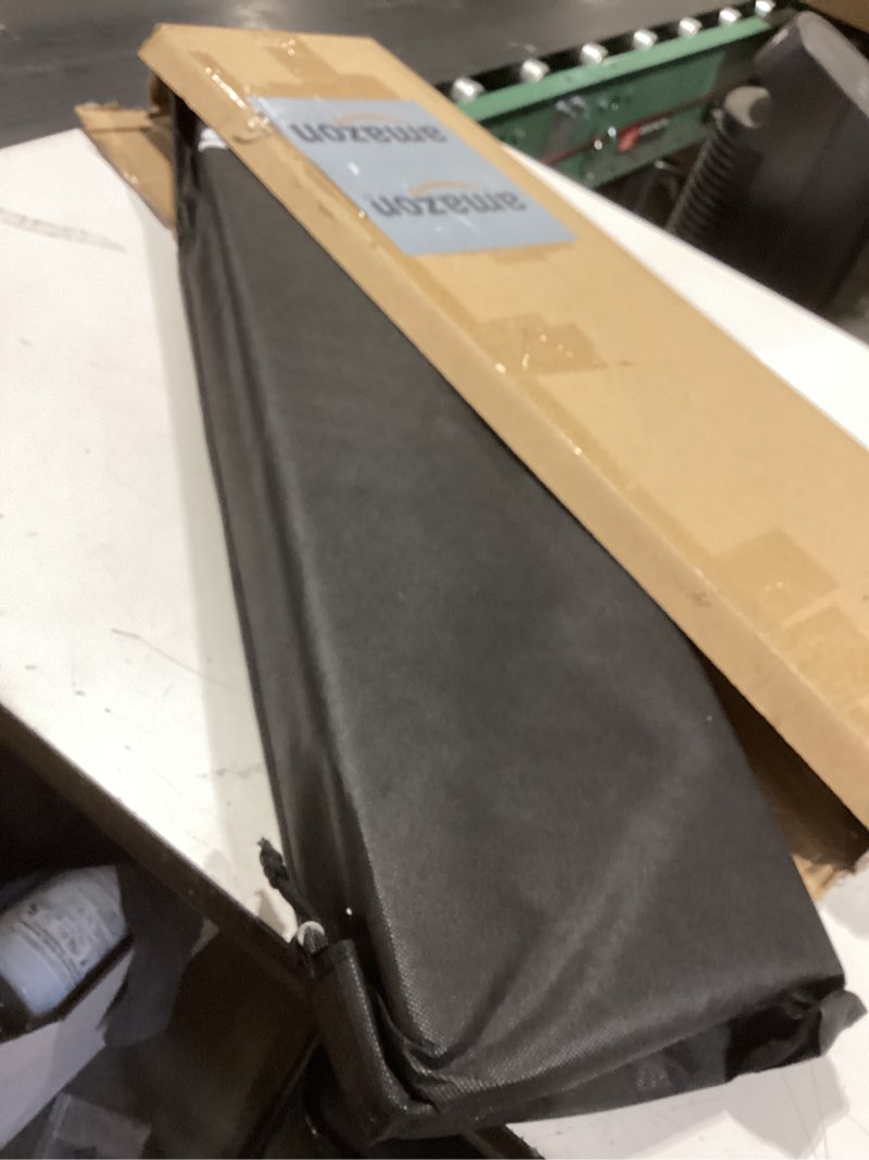 Condition photo showing Good Condition for pigenius windshield sun shade for dodge durango 2021-2025. reflective aluminum film front window sunshade - blazblock shiny silver 2021-2026 durango