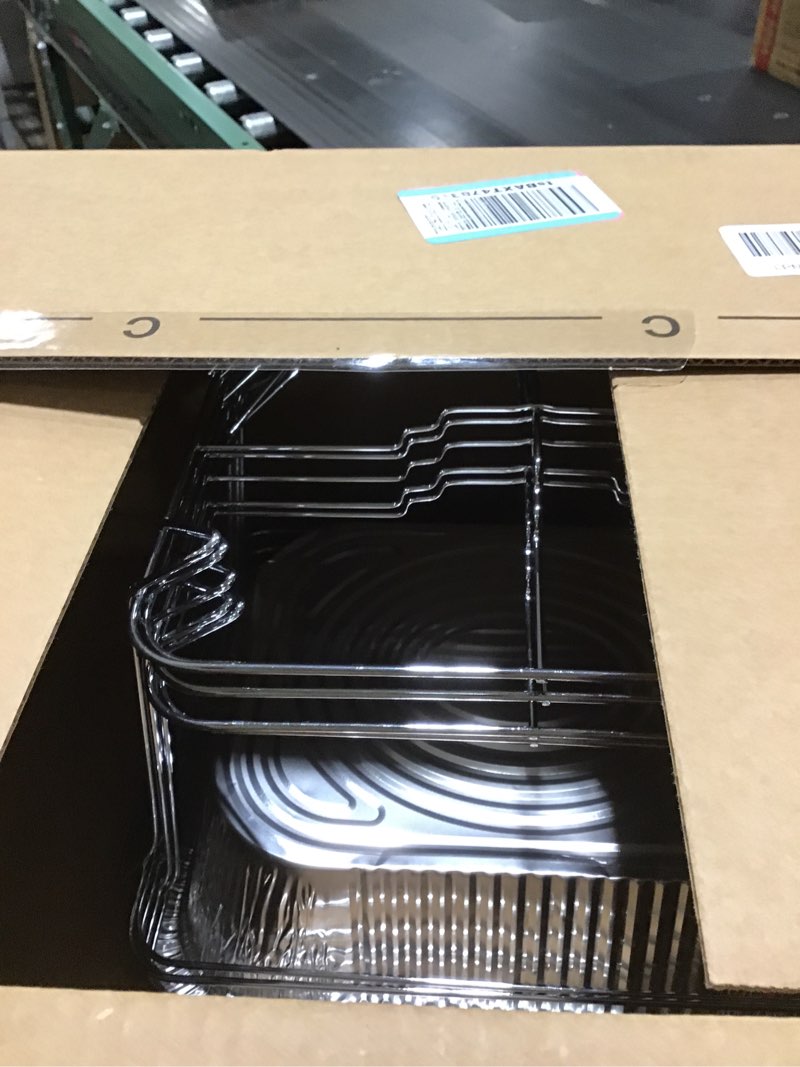 Condition photo showing New/Like New for Alpha Living 6 Pack - Disposable Chafing Dish Buffet Set, Half Size Pans, Welded Body Food Warmers for Parties, Fuel Cans Complete Set, Warming Trays Complete Kit (with Racks)