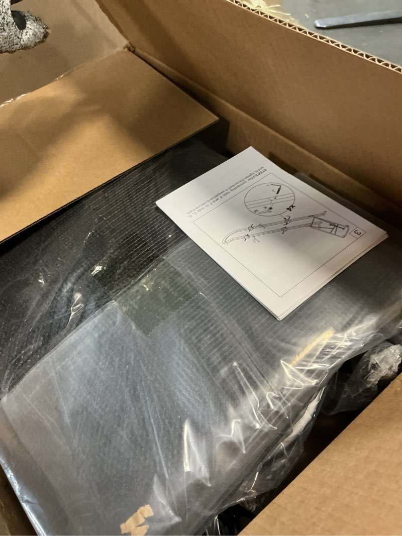 Condition photo showing Good Condition for upgrade basketball shot trainer with net return attachment, heavy duty basketball rebounder ball return for basketball hoop fit 18" basketball rim for outdoor indoor