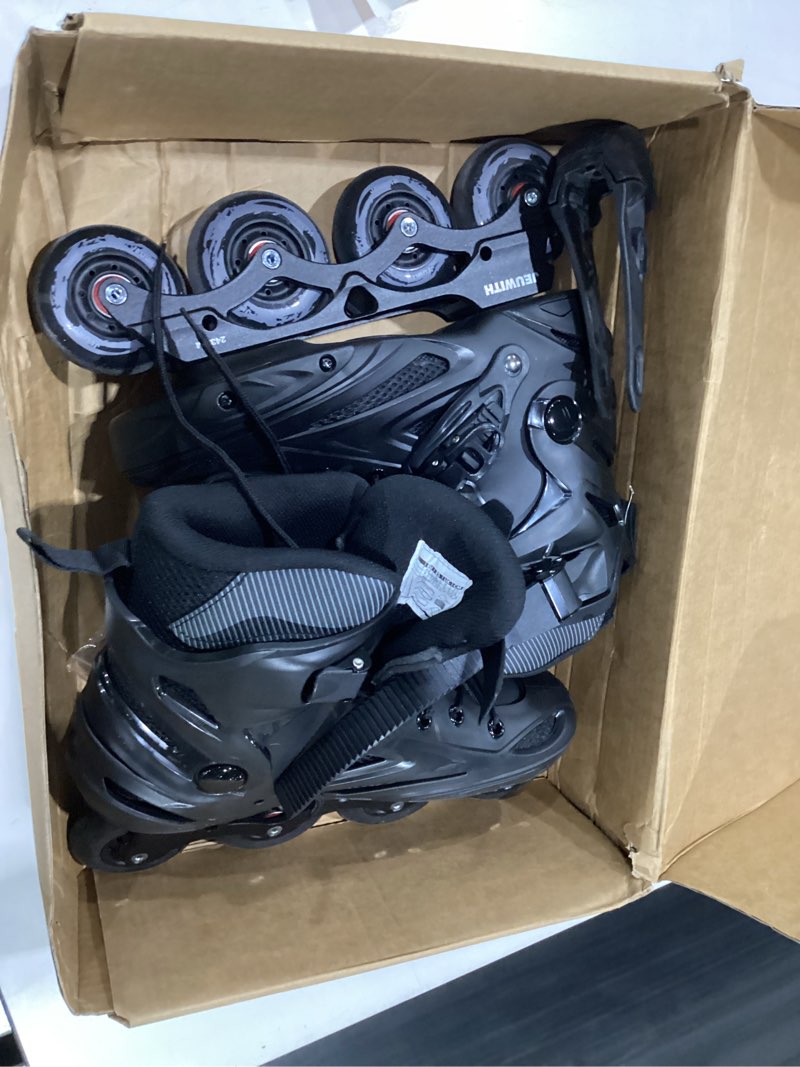 Condition photo showing New/Like New for inline skates for women men, outdoor street blades roller adult male female, professional fitness roller skates blades for unisex