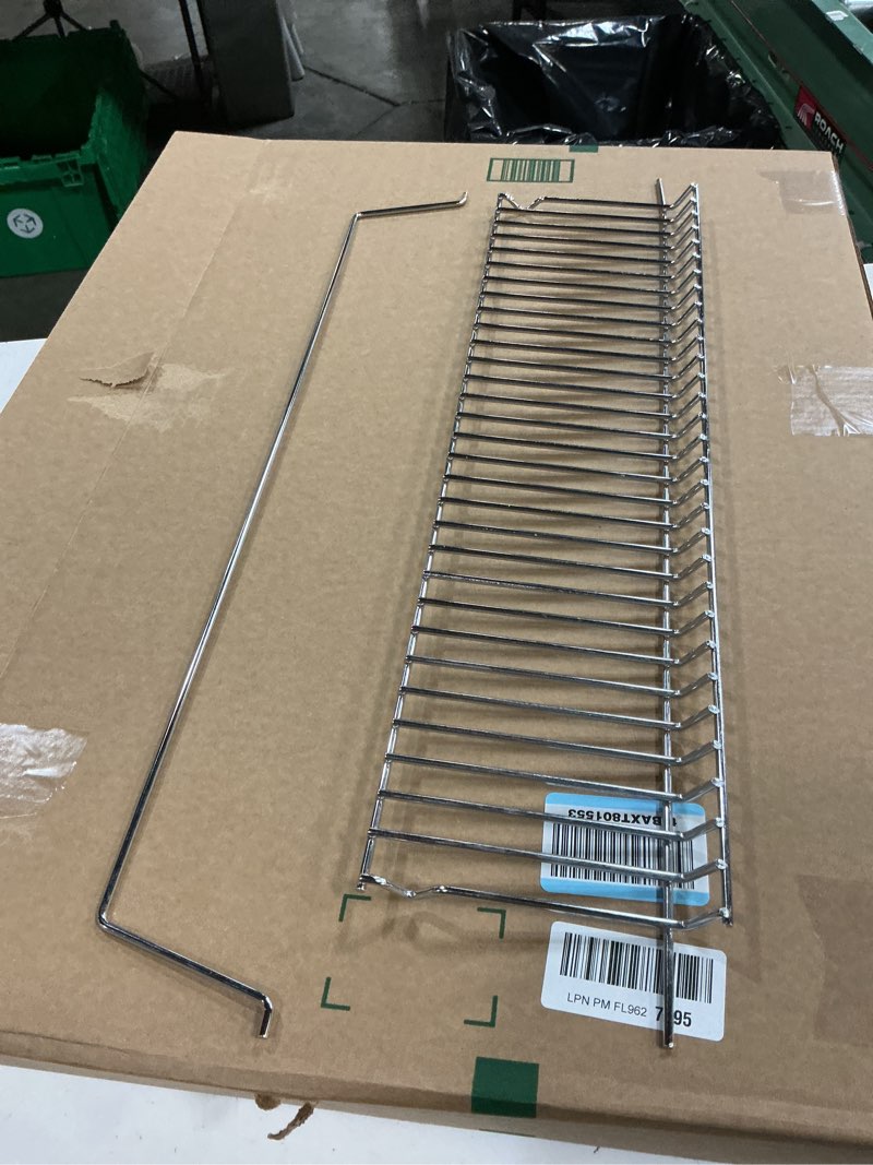 Condition photo showing Good Condition for g325-0001-w1 warming rack grill parts for charbroil performance 2 burner 463630021 463660021 463630422 463654022 463655021, grill swing away grid for charbroil grill replacement parts 14.45"l for charbroil