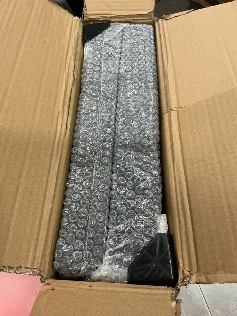 Condition photo showing Good Condition for allcos bench legs 16 inch metal coffee table legs heavy duty furniture desk chair legs, set of 2, black 16" rectangle-shaped