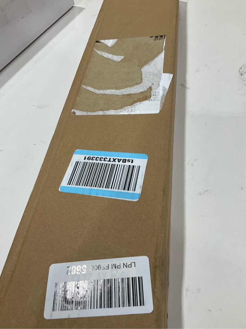 Condition photo showing As Is for FOLKOR 1.5" Deep Frame for 16x24 Canvas Paintings, DIY Metal Floating Frame for Personalized Family Travel Wedding Portrait Artwork, Modern Home Office Wall Decor (Walnut) 16x24" Walnut Brown