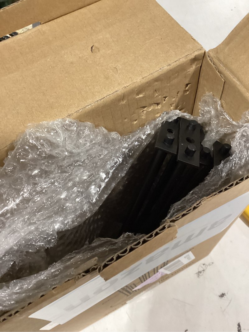 Condition photo showing Good Condition for hulisen 360° rotating mug tree for large cups, counter coffee mug holder with 8 hooks, metal coffee cup rack stand for countertop with stable wooden base, kitchen counter decor