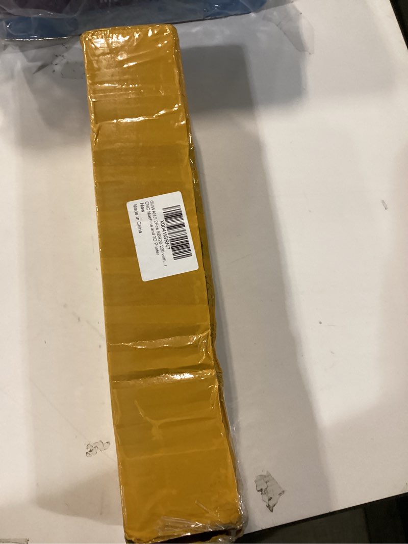 Condition photo showing Good Condition for GUWANJI 2Pcs SBR20-200 with 4Pcs SBR20UU Square Type Block Bearing, Linear Rail Overall Length 7.9 i