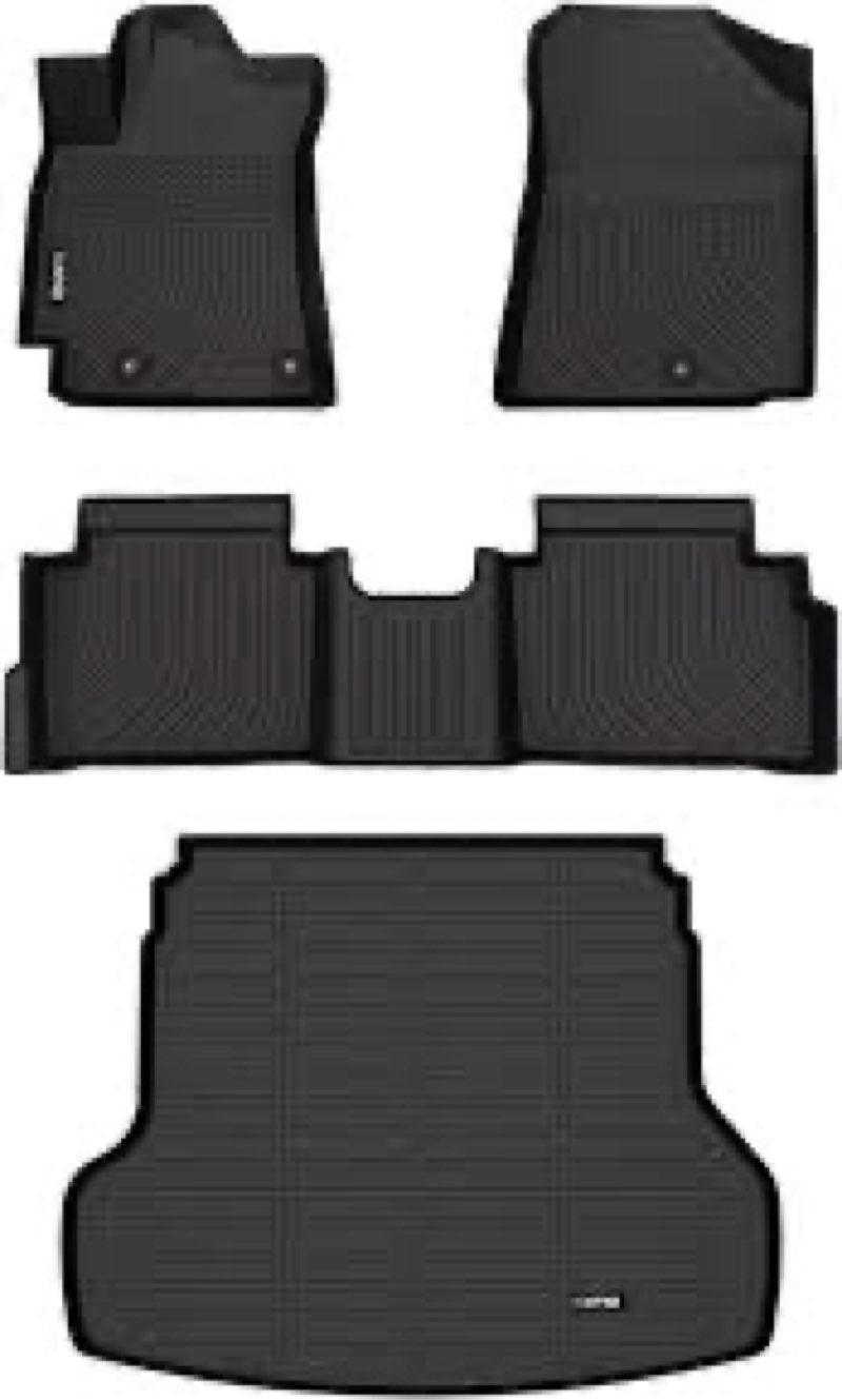 hafidi® cargo liner fit for 2019-2024 kia forte?s?ex?fe?lx?lxs?gt?gt-line?all weather tpe automotive trunk mat custom accessories - black 2) for forte 2019-2024 cargo liner
