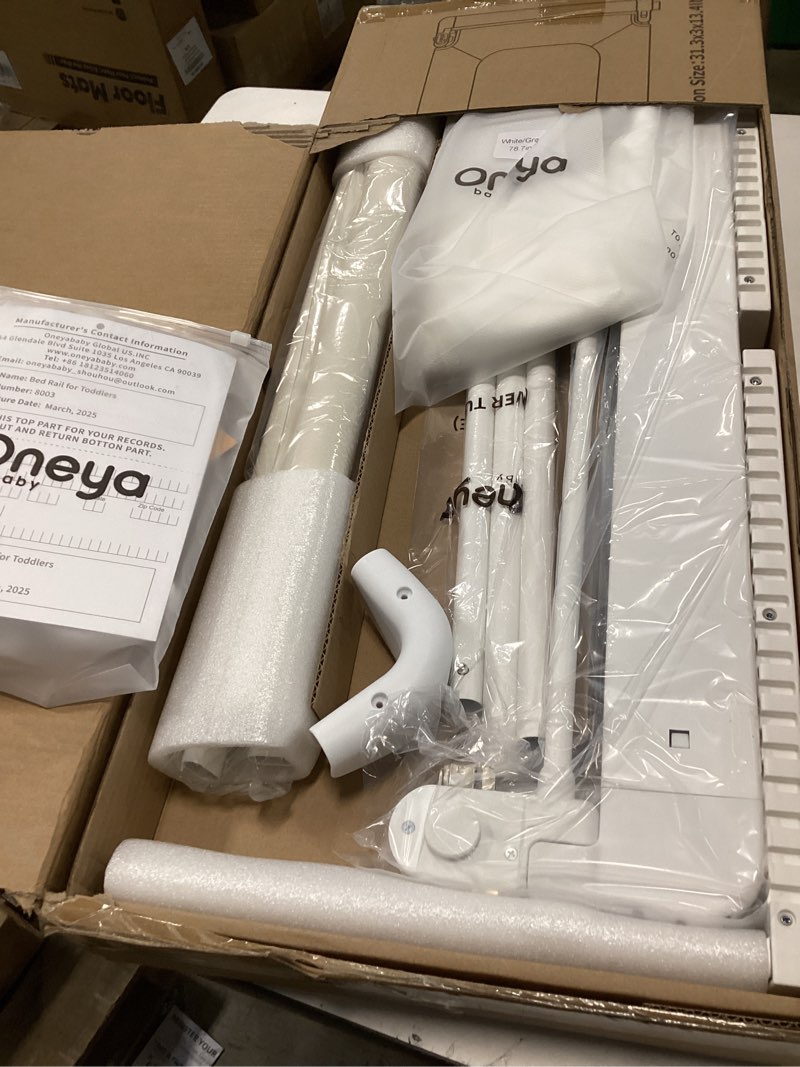 Condition photo showing Good Condition for Bed Rail for Toddlers, Thickened & Reinforced Toddler Bed Rails with Double Child Lock, Upgraded Kid