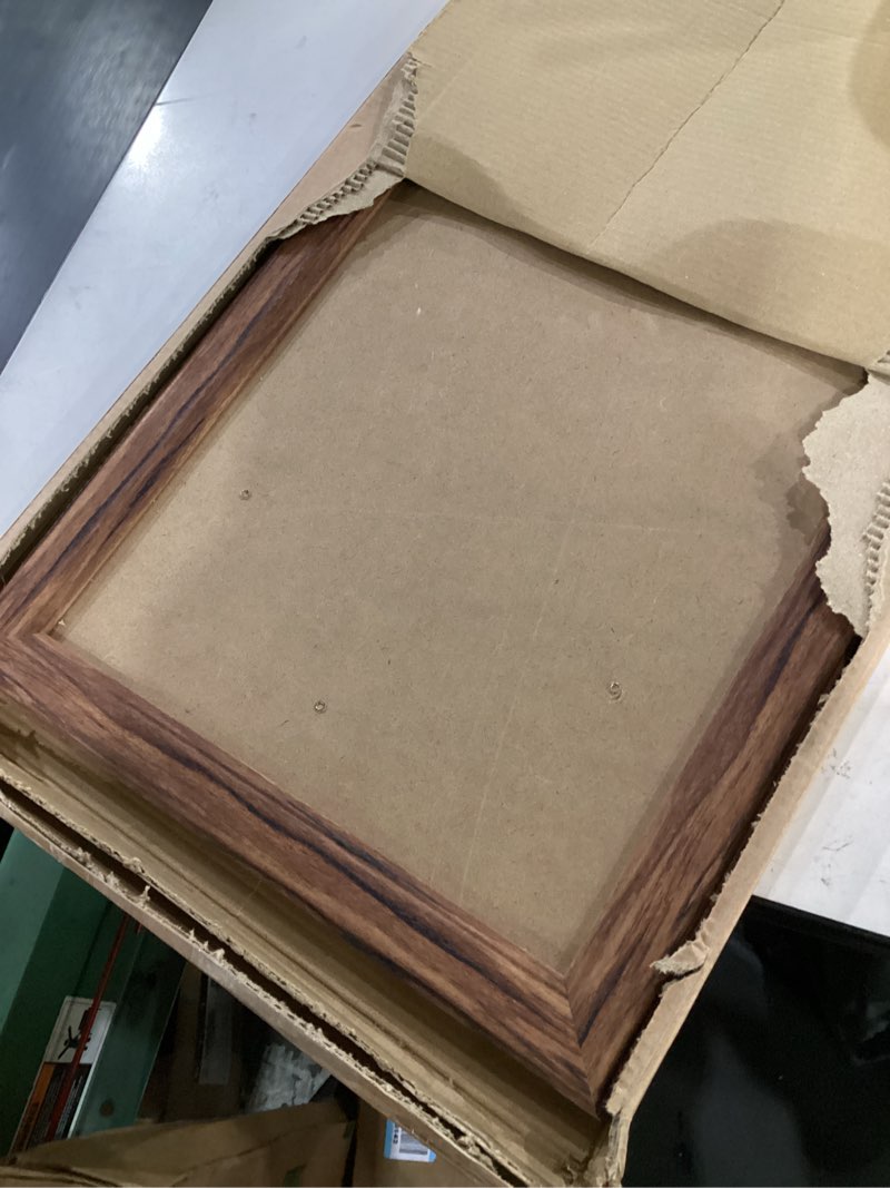 Condition photo showing Good Condition for 10x32 inch picture frame solid wood black? suitable for panoramic photo? poster? painting? group photo frame (a23b1032)