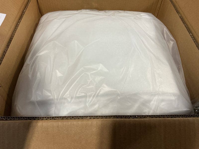 Condition photo showing Good Condition for rv or trailer roof vent - manual 14" x 14" vent-white