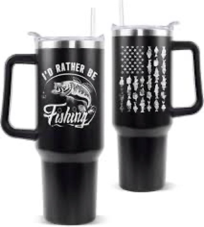 X004TCDTCH Grifarny Fishing Gifts... Fish Tumbler Cup 20 Oz NewX004TCDTCH Grifarny Fishing Gifts... Fish Tumbler Cup 20 Oz.