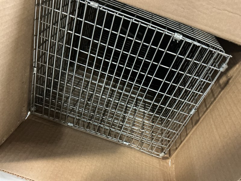 Condition photo showing Good Condition for havahart 1079sr large 1-door humane catch and release live animal trap cage - live raccoon trap, for bobcats, beavers, dogs, & more