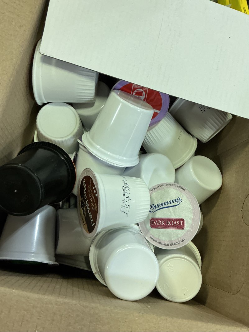 Condition photo showing New/Like New for best use by-03/15/27) perfect samplers dark roast coffee pod variety pack - pack for keurig k cups coffee makers, bold 40 count 40 count (pack of 1)