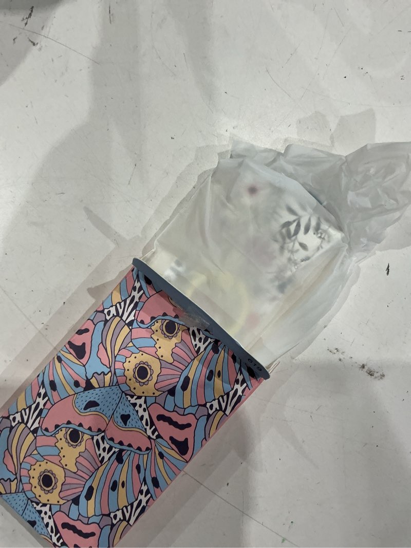 Condition photo showing Good Condition for shorogyt compatible with magsafe wallet with grip magnetic card holder - cute phone wallets with ring stand for iphone 17/16/15/14/13/12 series for women girls, fit 7 cards, flower pk flower
