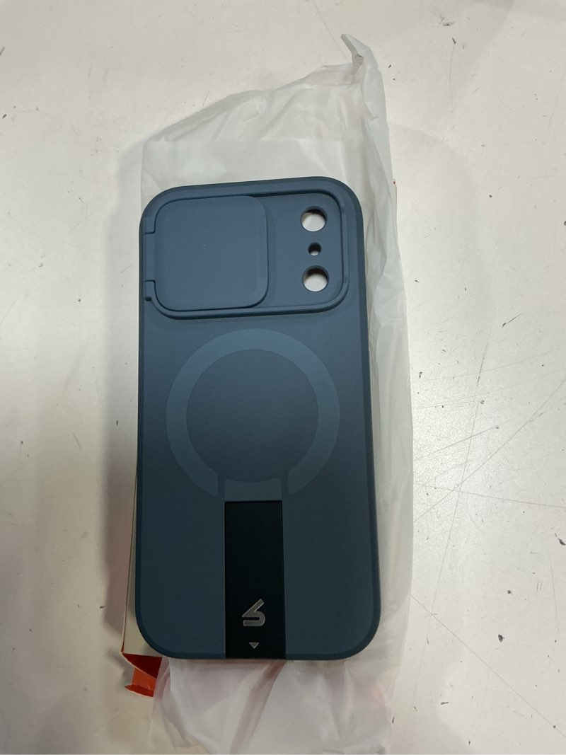 Condition photo showing Good Condition for suritch for iphone 17 pro case with camera control cover, camera cover and adjustable kickstand, compatible with magsafe, shockproof bumper protective cases 6.3 inch, blue iphone 17 pro-6.3" blue