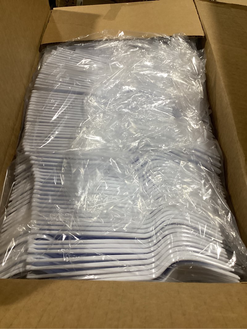 Condition photo showing Good Condition for plastic cutlery  heavyweight forks  white  1000/carton