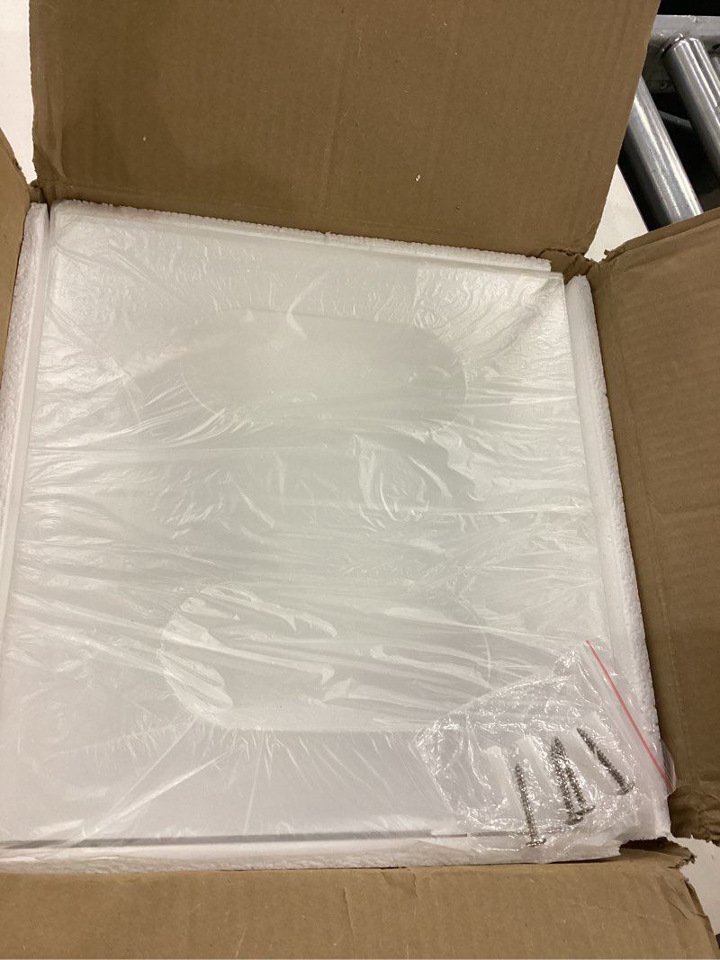 Condition photo showing Good Condition for Koemehr Glove Box Holder Dispenser Acrylic Double Side Loaded Clear Rack Storage Organizer for Medical, Latex, Rubber, Nitrile, Exam, Disposable Glove Boxes and Face Mask Holder Standing or Wall Mount