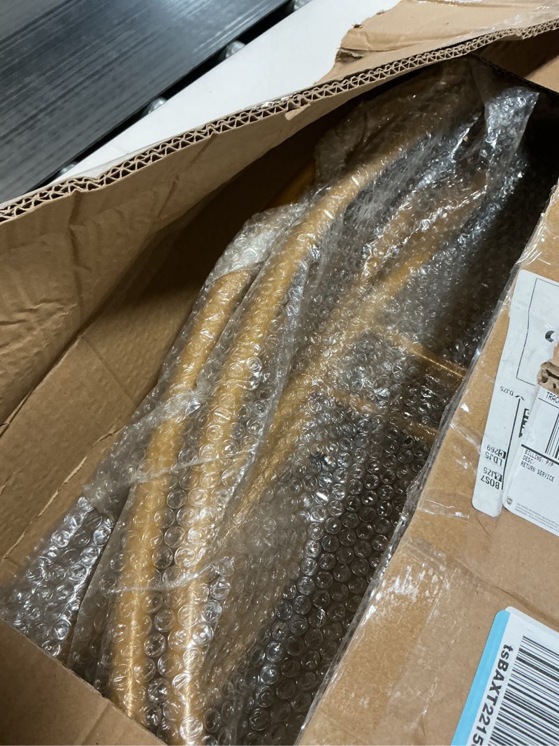 Condition photo showing Good Condition for 7FT Metal Double Heart Backdrop Stand Heart Arch Stand for Proposal Wedding Balloon Arches for Ceremony Valentine's Day Birthday Party Decoration (Gold)