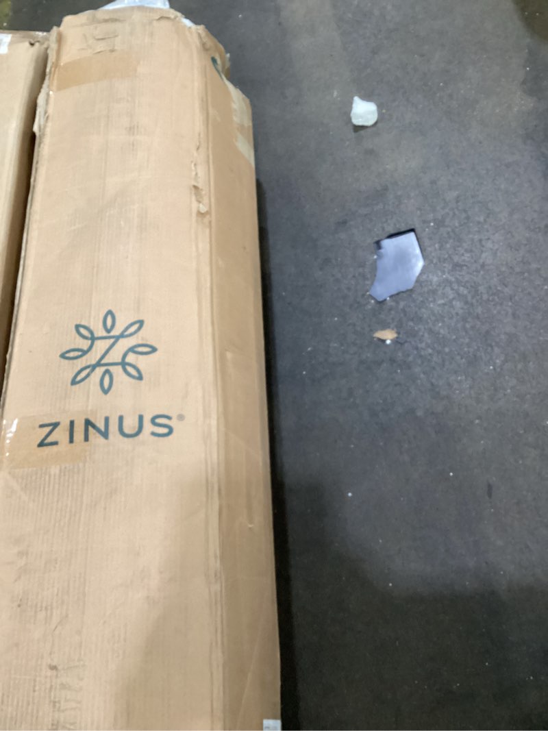 Condition photo showing Good Condition for zinus green tea memory foam mattress 12 inch, pressure-relieving comfort & full-body support, naturally fresh, medium firm feel, certipur-us & oeko-tex certified safe materials, queen