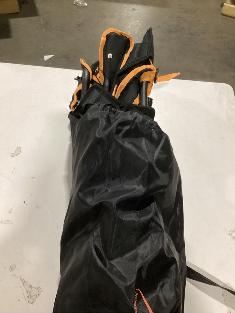 Condition photo showing Good Condition for (Similar To)ALPHA CAMP Oversized Camping Folding Chair, Heavy Duty Support 450 LBS Steel Frame Collapsible Padded Arm Chair with Cup Holder Quad Lumbar Back, Portable for Outdoor 1