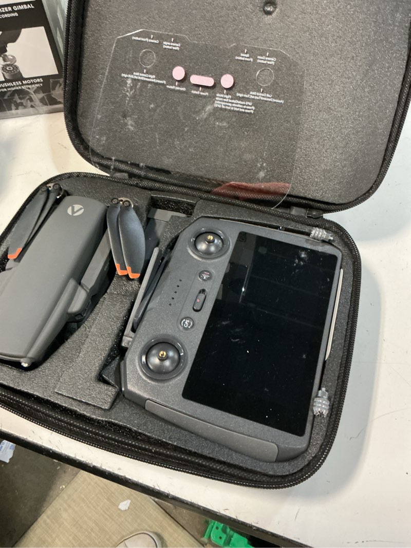 Condition photo showing Good Condition for vivitar skyflow gps foldable 4k uhd camera drone for adults with live video feed 5 touchscreen remote 3-axis gimbal brushless motors auto return optical flow & carry case