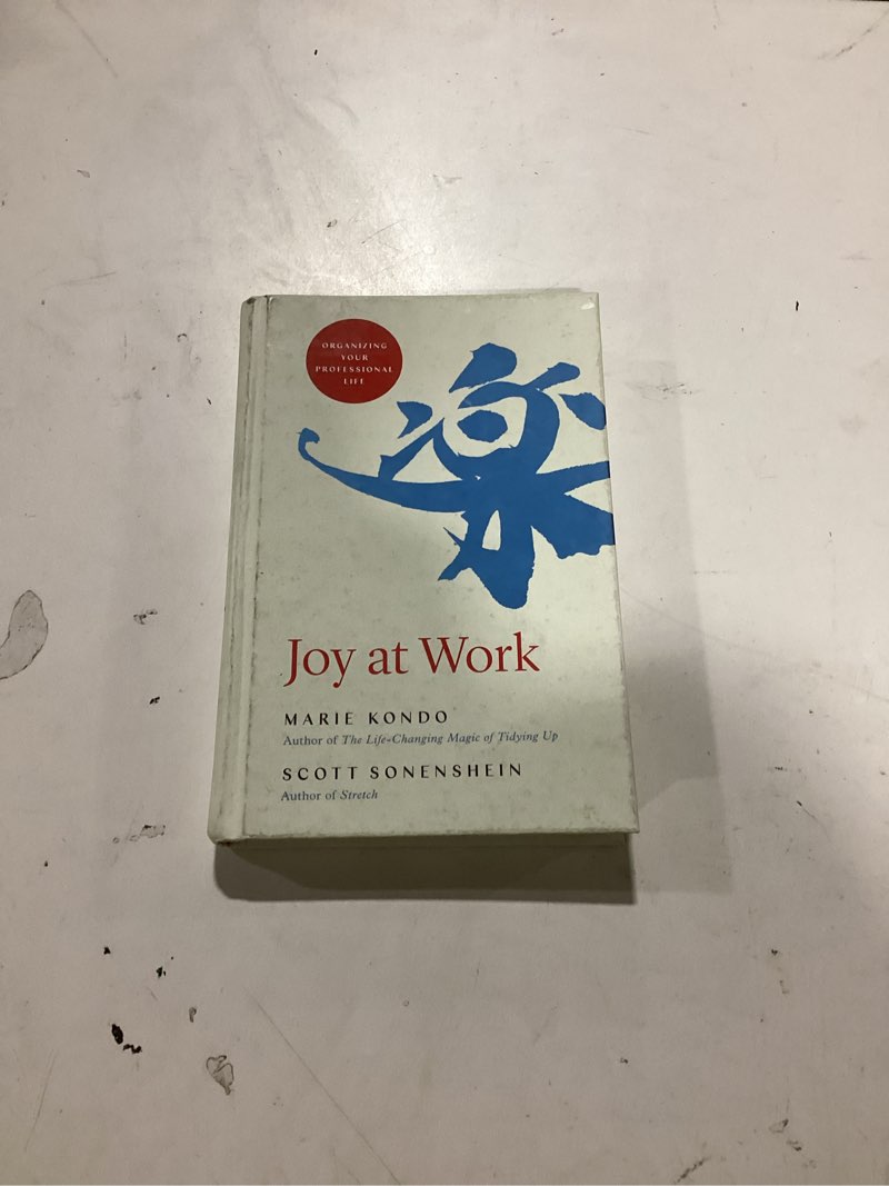 joy at work: organizing your professional life