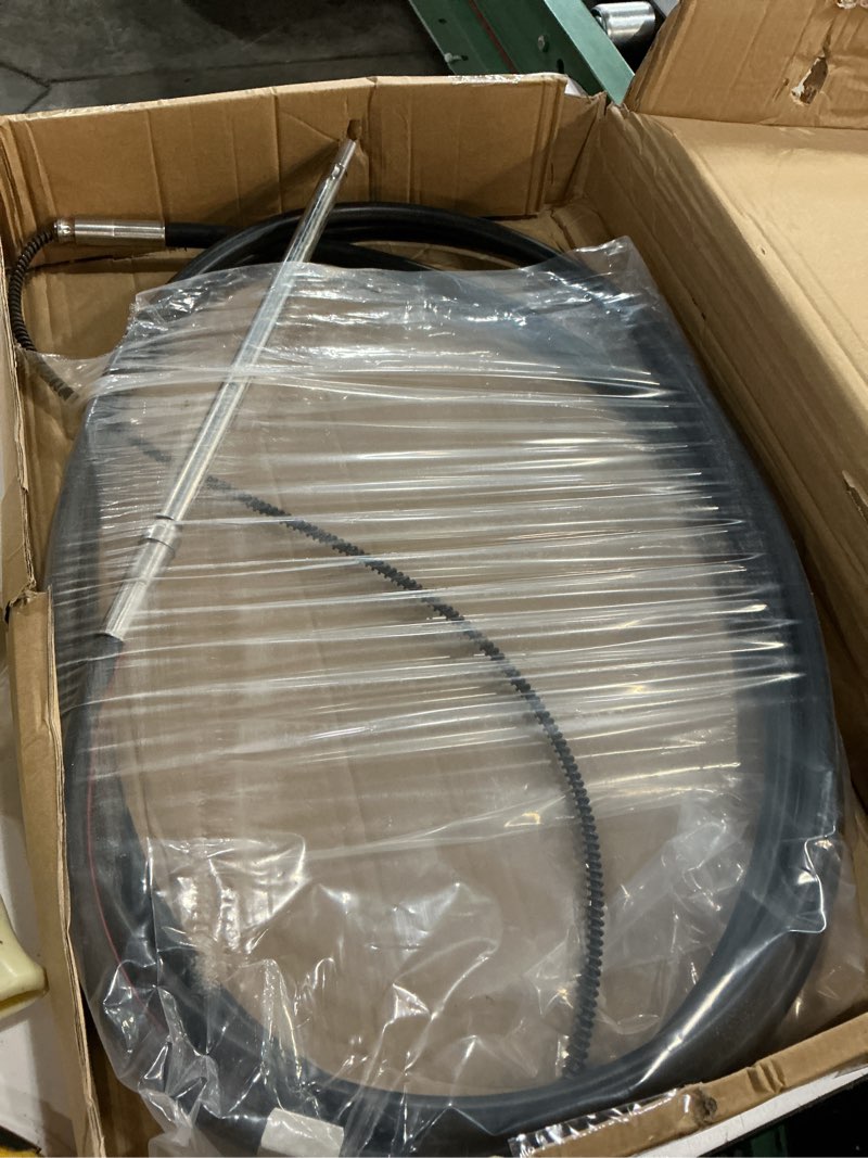Condition photo showing As Is for ssc6210 ssc6215 10ft 12ft 14ft 15ft rotary boat steering cable 16ft 17ft 18ft compatible with m66x14 m66x16