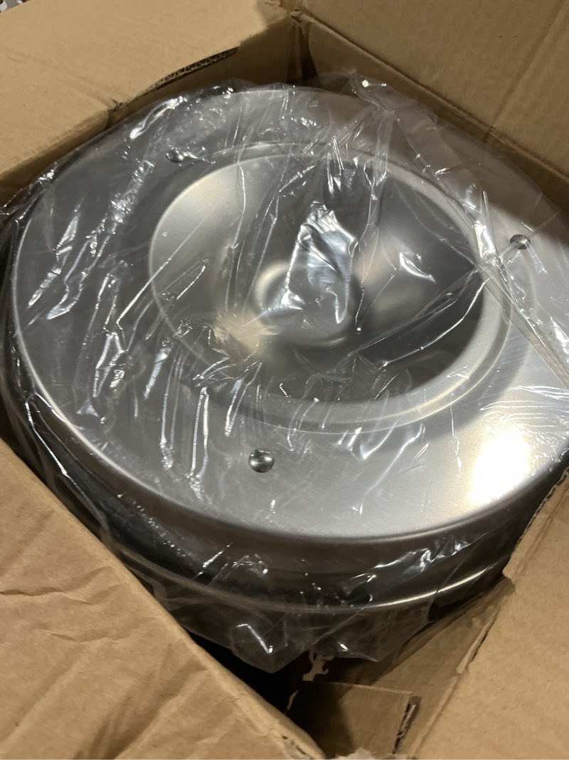 Condition photo showing Good Condition for chicken feeder - 304 stainless steel 8.8 lb rust-proof no waste poultry feeder for outdoor coops, chickens, ducks & small farms