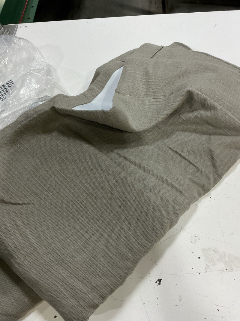 Condition photo showing Good Condition for quince, cotton slub curtain 48”x108”, (one-panel)cloud