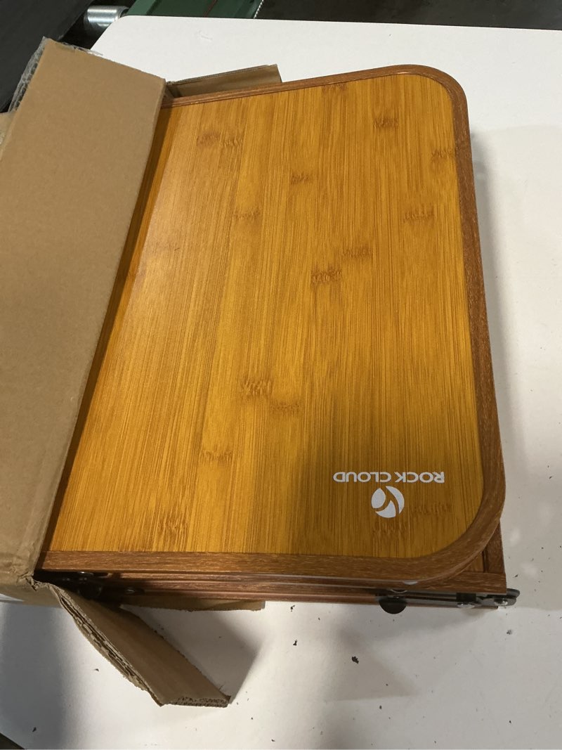 Condition photo showing Good Condition for rock cloud portable camping table ultralight camp table foldable 3-folding beach table for camping hiking garden outdoor picnic