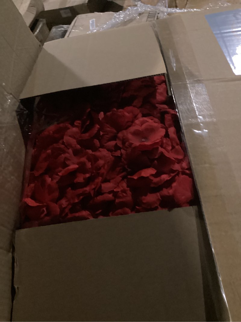 Condition photo showing Good Condition for blosmon flower wall panel backdrop - 12 pcs 24 x 16 inch red artificial hydrangea floral panels for wedding party baby bridal shower decor - 3d fake silk flower backdrop decoration red 12