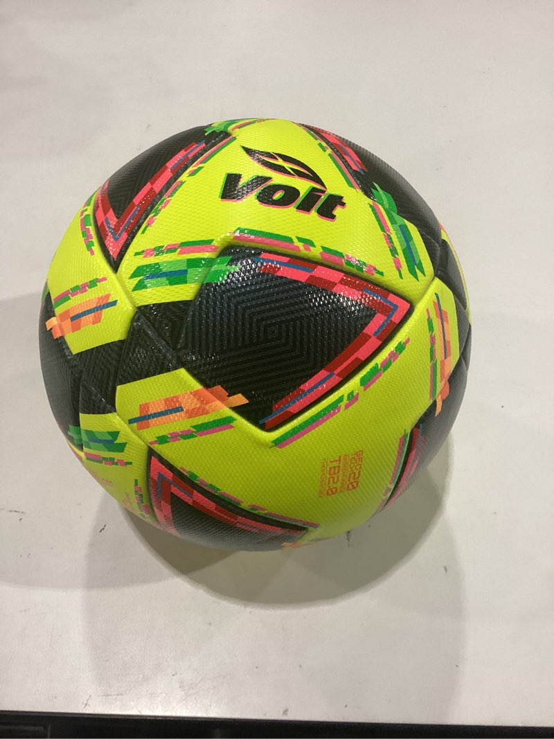 Condition photo showing New/Like New for voit morph soccer ball, liga mx clausura 2025, size 5, fifa quality pro certified, geo tech 20 panel design, for professional use