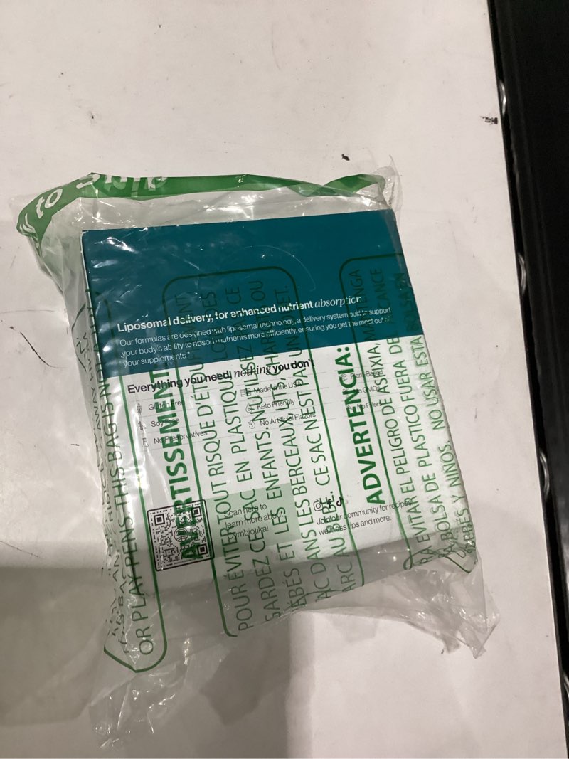 Condition photo showing Good Condition for cymbiotika - liposomal glutathione (new and improved) : box of 25 packets
