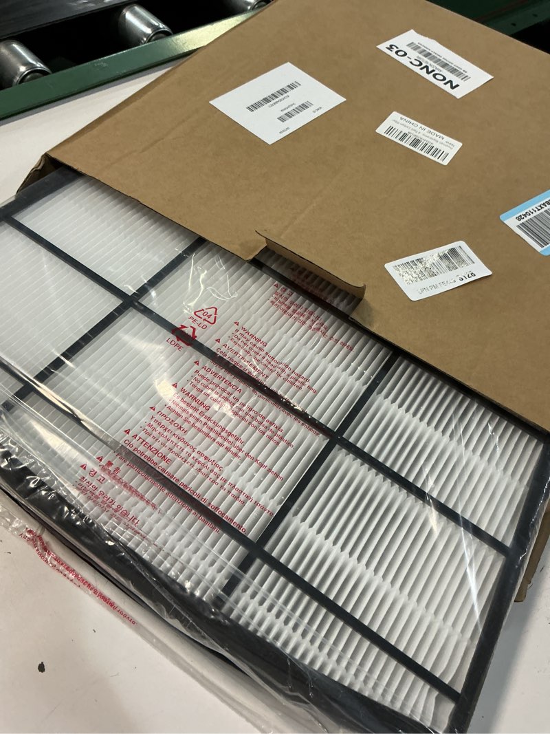 Condition photo showing Good Condition for replacement filter lp-hf550p compatible with live-pure bali series lp550th lp550thp air cleaner purifier filtration, 1 pack hepa filter + 4 pack carbon filter