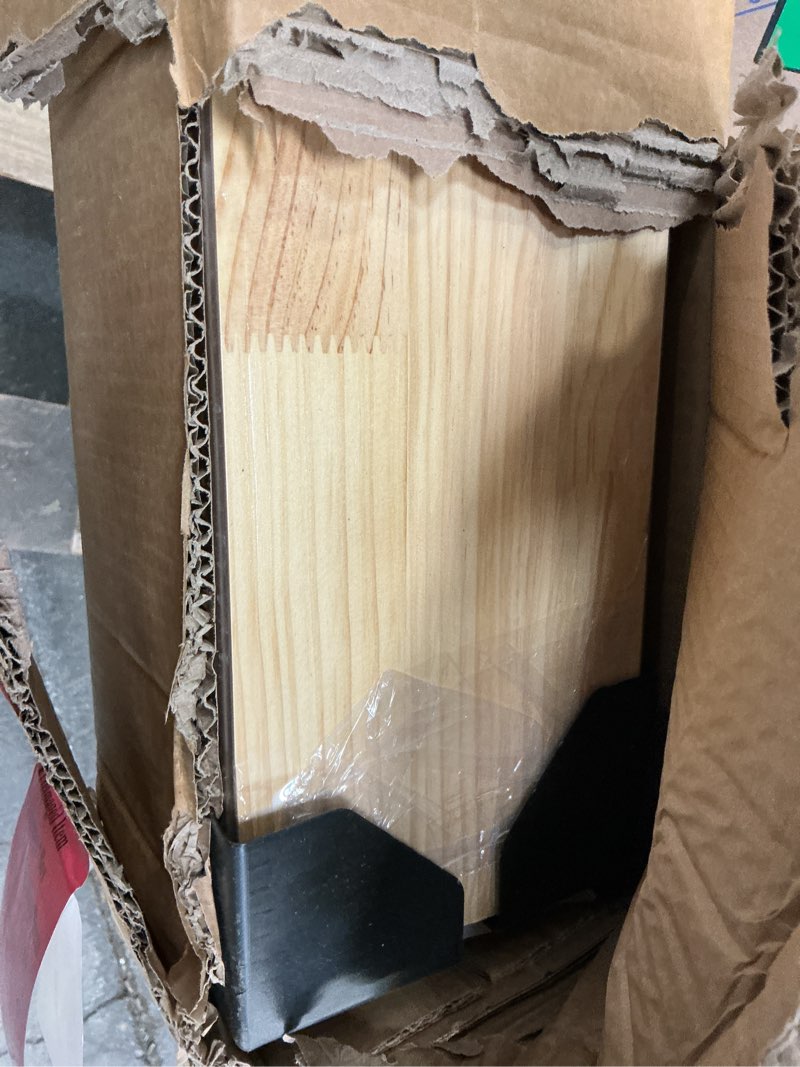 Condition photo showing New/Like New for art3d slat wood wall paneling - 108 x 5.7 x 0.7in, pack of 8pcs + 1pc end-trim for interior and ceiling decor, oak 8pcs-108 x 5.7 inch slat oak