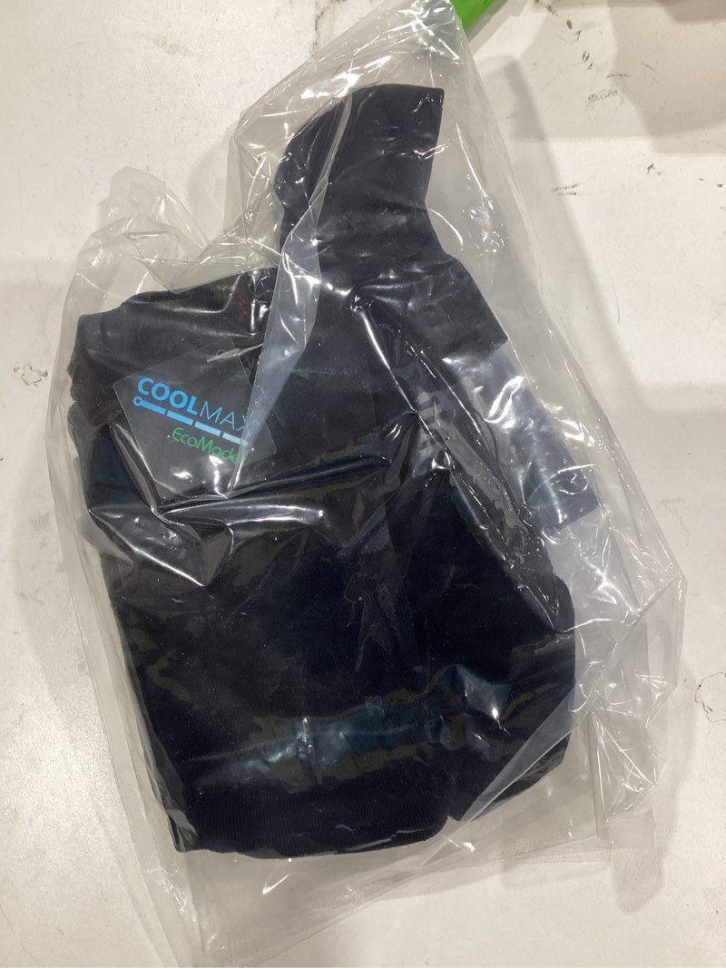 Condition photo showing New/Like New for Hylaea No Show Running Athletic Anti-Blister Wicking Coolmax Socks, Seamless Anti-odor 3 Pairs Black Large