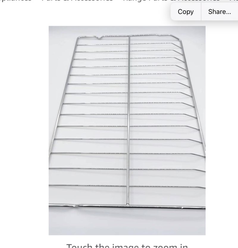 (Set of 2) DG75-01001C for Samsung Range Stove Oven Rack (1x14 Line)-16 7/16\" x 24 3/4\"