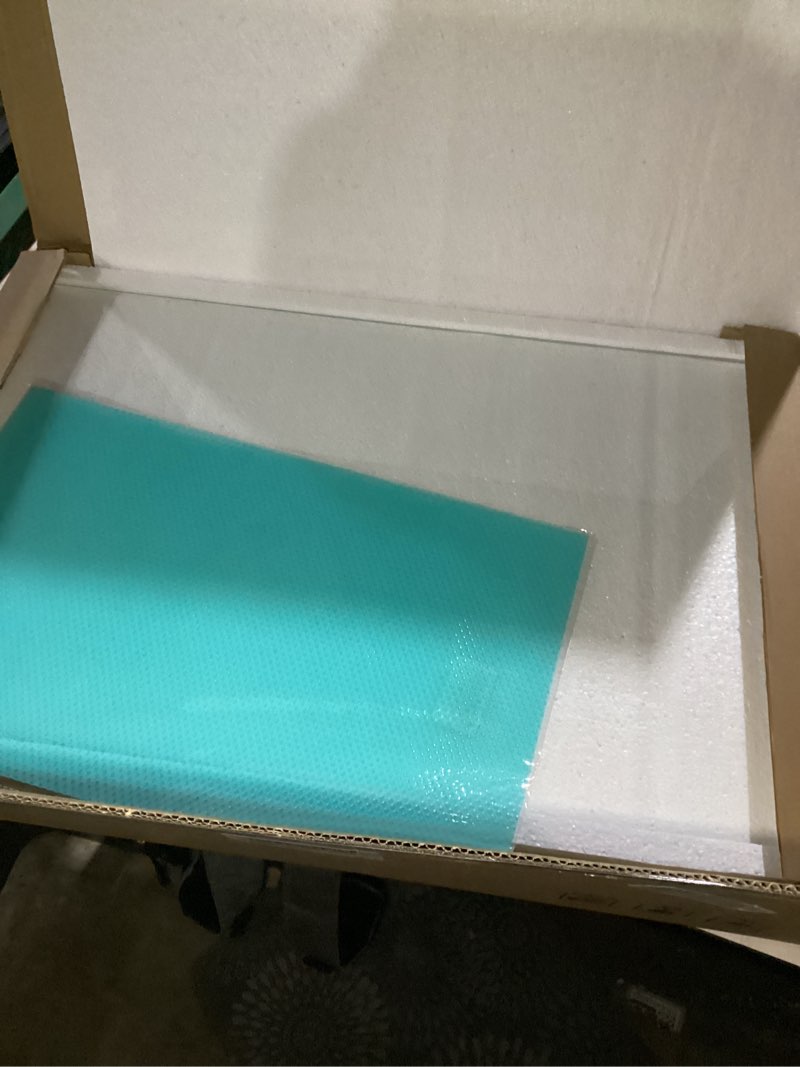 Condition photo showing Good Condition for 240350608 Crisper Glass Replacement Compatible with Fri*gid*aire Ken*more, Wh*ite-Wes*ting*house Refrigerator Shelf/Shelves/Drawer-AP2115928-24" x 15.5"-3mm Thickness Reinforcement Glass