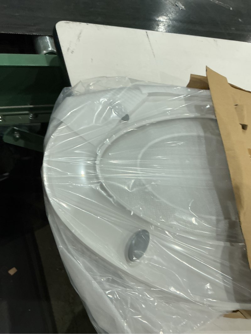 Condition photo showing Good Condition for 1m family toilet seat, patented slow close & quick releasing technology, anti-wiggling, easy to install and clean, standard elongated with toddler seat built in (1 piece) 1 elongated with toddler seat built in