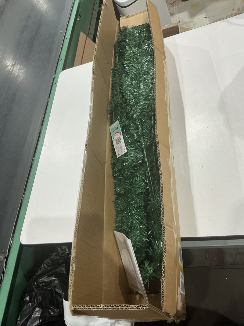 Condition photo showing As Is for national tree company artificial christmas tree