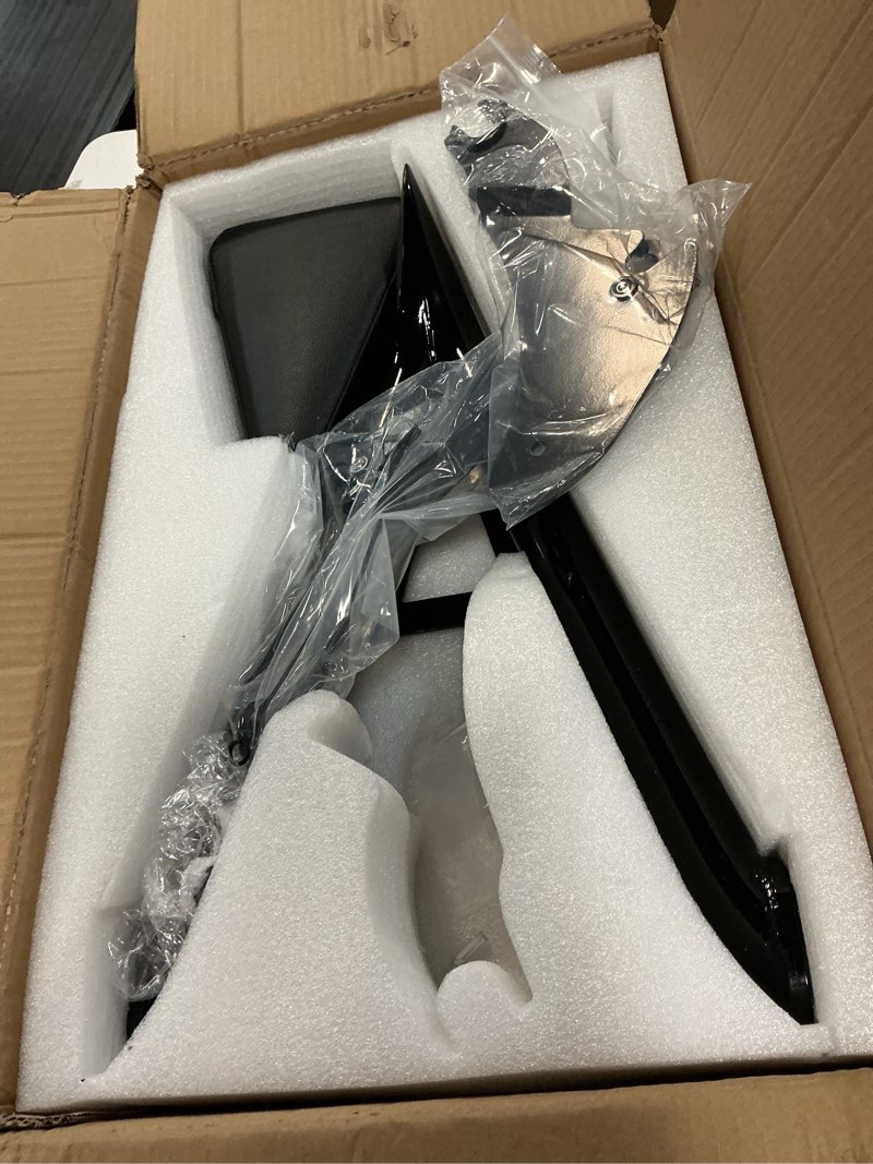 Condition photo showing As Is for wkocta 26" motorcycle sissy bar backrest, detachable passenger backrest high-strength steel sissy ba