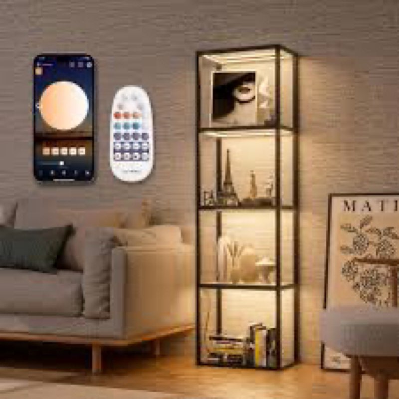 JACKYLED Warm White...p with Display Shelf New