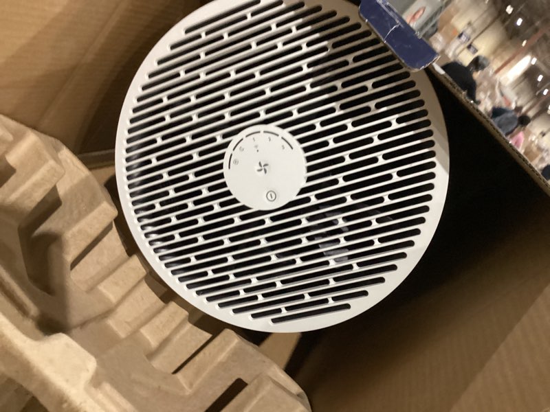 Condition photo showing As Is for blueair air purifiers for medium rooms, bedroom, kitchen, cleans 1,858 sqft in one hour, hepasilent smart air cleaner for home, pets, allergies, virus, dust, mold, smoke - blue pure 311i max