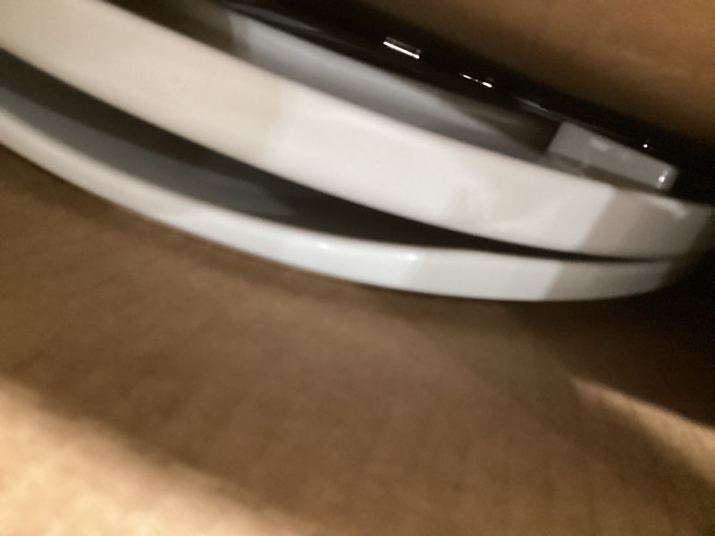 Condition photo showing Good Condition for Centoco 3800SC-001 Elongated Plastic Toilet Seat with Safety Close, Light Weight Residential, White White Elongated Slow Close / Made in the USA