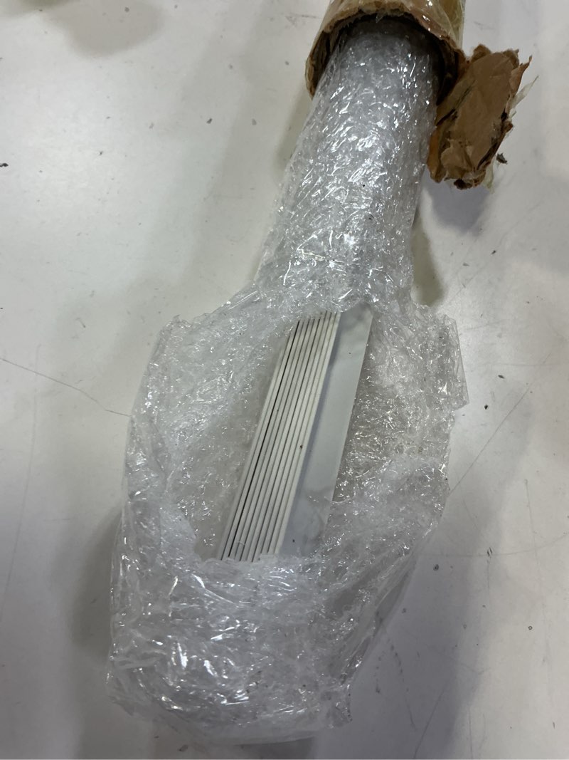 Condition photo showing Good Condition for sasylvia 10 pcs wall corner protector guards,1/2 x 1/2 x 36 inches avoid scratching scuffs, white vinyl corner trim molding, ease install & cleaning for door countertop furniture cabinet protection 1/2 x 1/2 x 36 inches white 10