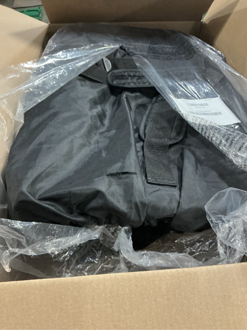 Condition photo showing Good Condition for lightweight travel stroller for baby & toddlers - easy fold & compact stroller for airplane with canopy, storage basket, multi-position recline & convenient one-hand fold, travel bag included (black) black + travel bag