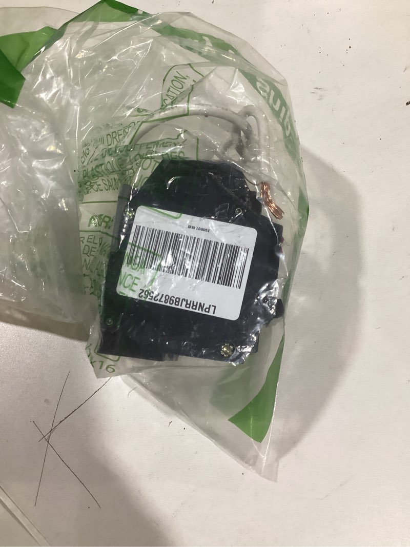 Condition photo showing As Is for ABB THQL2140GFT2P • 40 Amp 2Pole Ground Fault Circuit Breaker • Provides Ground Fault Protection • Wire Range 8-3 Cu/8-3 Al
