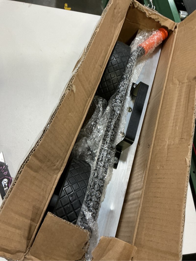 Condition photo showing Good Condition for E BAVITE 55lbs Nail Magnetic Sweeper,36 Inches Heavy Duty Telescopic Magnet Broom Large Rolling Nail Finder Magnet Tools with Wheels Cleanup and Long Adjustable Handle for Construction Yard