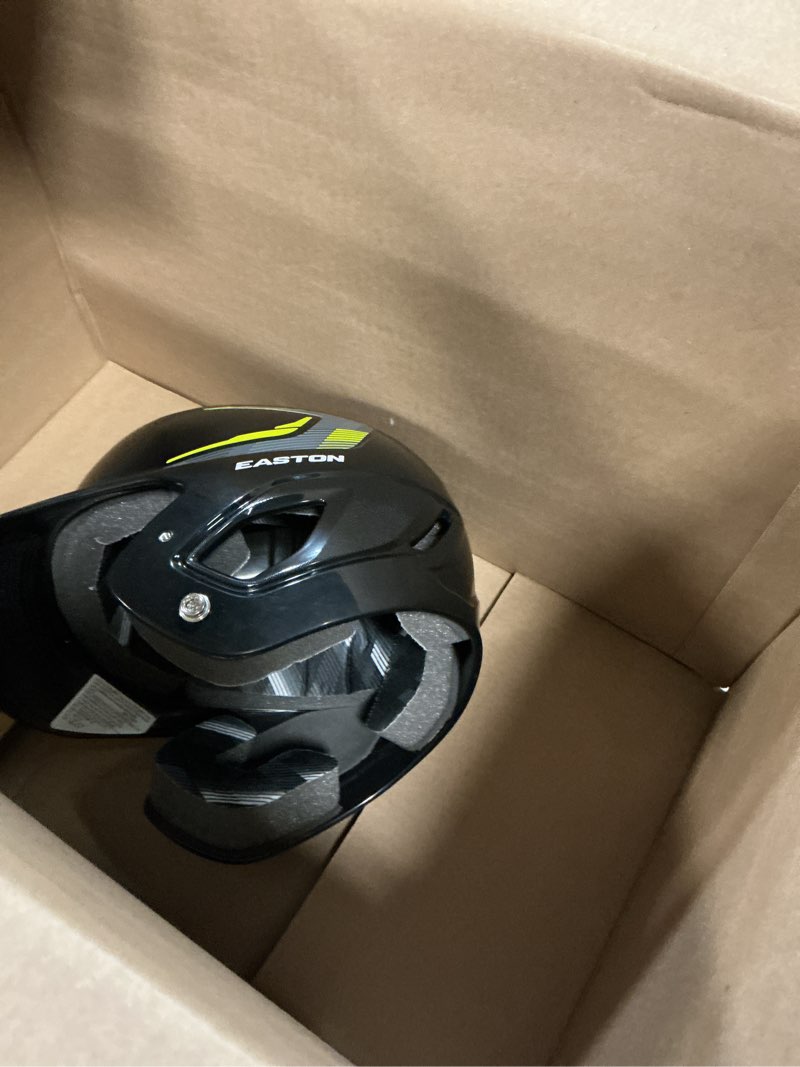 Condition photo showing As Is for easton | t-ball batting helmets | alpha | moxie | 6 1/4" - 6 7/8" | multiple colors moxie moxie - black