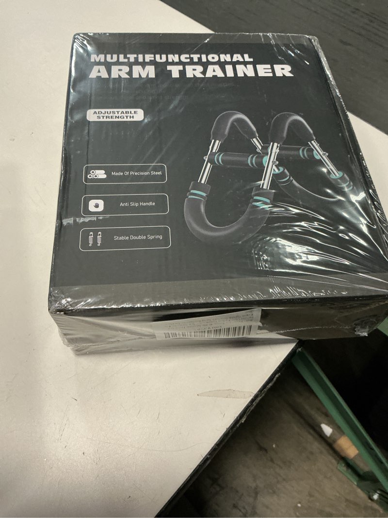 Condition photo showing New/Like New for Twister Arm Trainer, 40-100lb Adjustable Arm Trainer for Men, Arm Trainer with Chest Workout Equipment, Forearm Triceps Chest Enhanced Exercise Strengthener, Portable Gym Home Fitness Equipment Blue