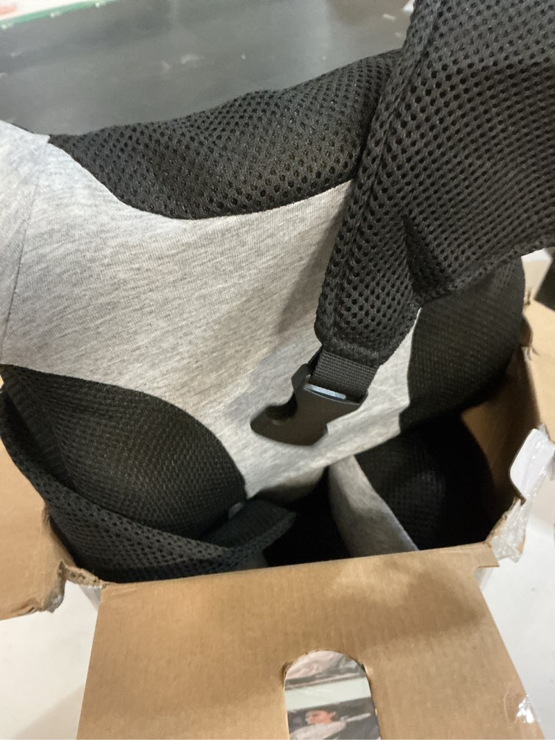 Condition photo showing Good Condition for memory foam lumbar support pillow, car seat cushion, office chair cushion, one piece chair pad, improve posture, sciatica, hip & back coccyx tailbone pain light grey